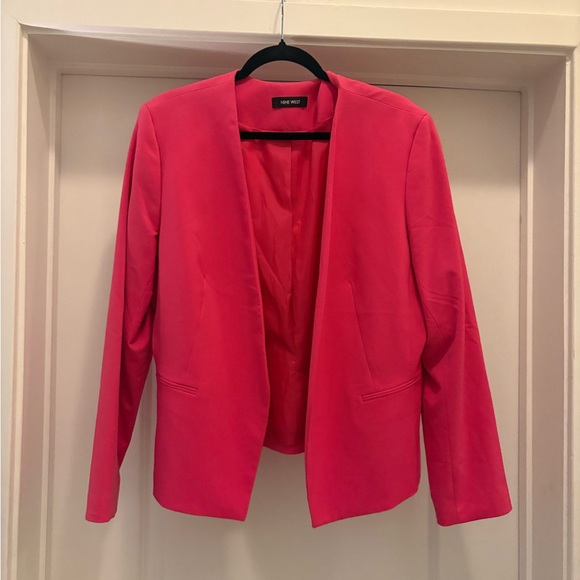 Nine West Women's Pink Blazer - Picture 1 of 8